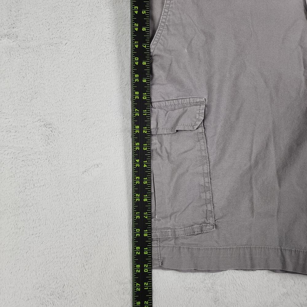 APT.9 Premier Flex Men's Size 38 (Fit 36) Casual Cargo Shorts Gray Lot Of 2 - Picture 11 of 16